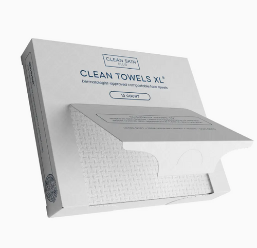 Clean Skin Club Disposable Facial Towels Travel Pack